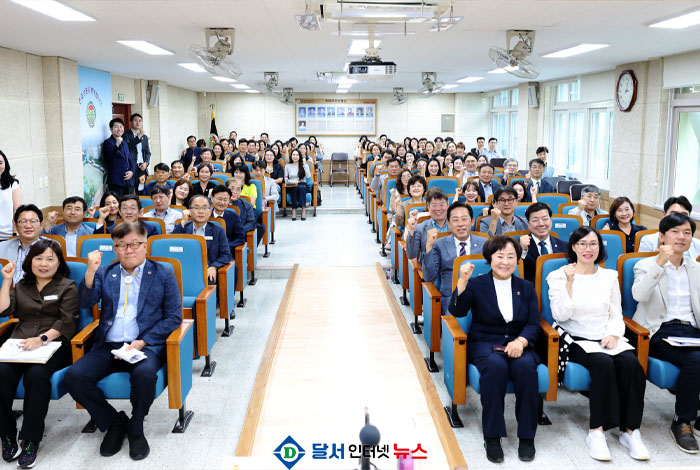 대구시의회 교육위원회, 장산초등학교에서 '달서구 교육발전을 위한 현안 간담회' 개최