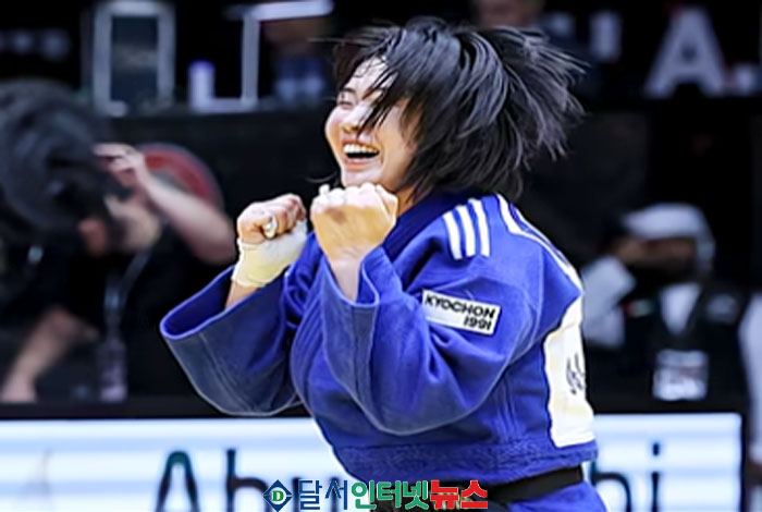 경상북도 홍보대사 허미미 선수, 그랜드슬램 달성!
